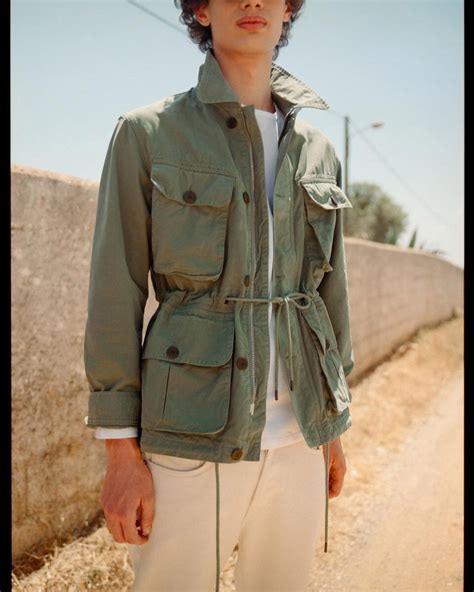 military safari jacket.